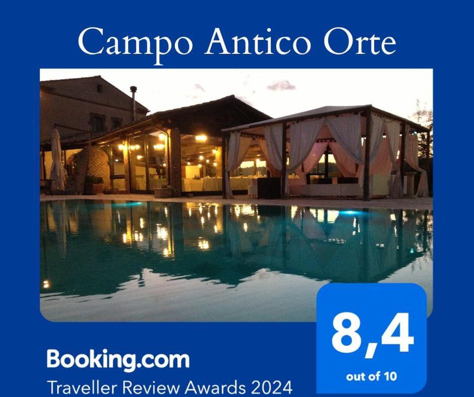 Agriturismo Campo Antico Pension Orte Buitenkant foto